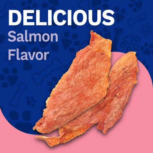 Pet Pride® Salmon Jerky Dog Treats BIG DEAL! Perspective: right