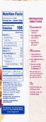 Kroger® Raisin Apple & Walnut Instant Oatmeal Perspective: right