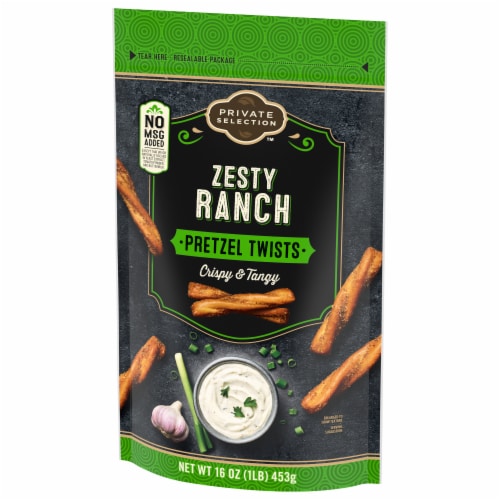 Private Selection® Zesty Ranch Pretzel Twists Perspective: right