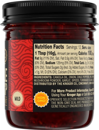 Private Selection™ Mild Chile Crisp Condiment Perspective: right