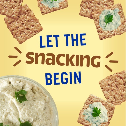 Kroger® Baked Wheat Crisp Crackers Perspective: right