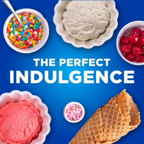 Kroger® Cookies & Cream Latte Deluxe Ice Cream Perspective: right