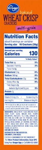 Kroger® Baked Wheat Crisp Multi-Grain Crackers Perspective: right