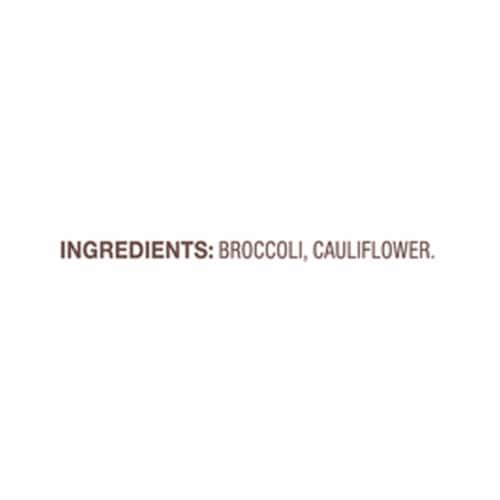 Kroger® Meal Ready Sides Frozen Vegetables Broccoli & Cauliflower Perspective: right
