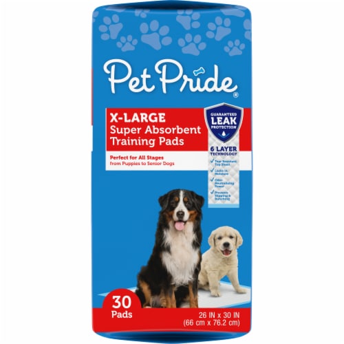 Pet Pride XL Dog Training Pad, 30 ct - Food 4 Less