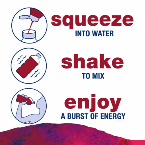 Kroger® Energy Black Cherry Water Enhancer Bottle Perspective: right