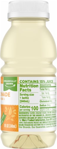 Simple Truth Organic® Pasteurized Lemonade Perspective: right