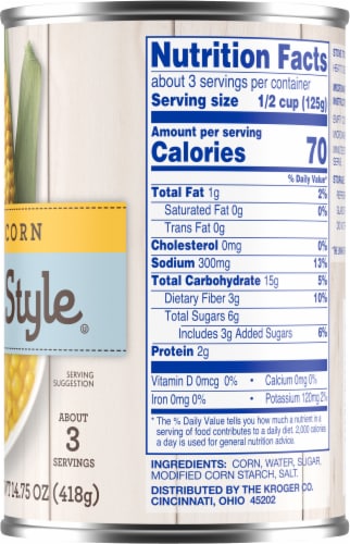 Kroger® Golden Corn Cream Style Perspective: right