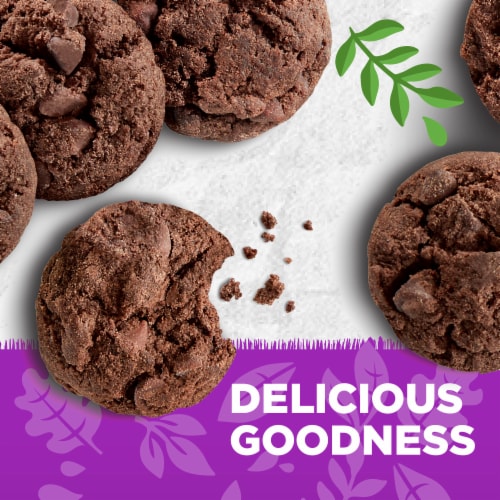 Simple Truth® Plant Based Mini Double Chocolate Chip Cookies Perspective: right