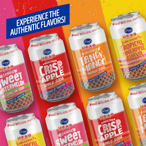 Kroger® Mercado Mango Soda Cans Perspective: right