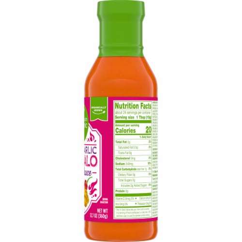 Simple Truth Organic Spicy Garlic Buffalo Wing Sauce Perspective: right