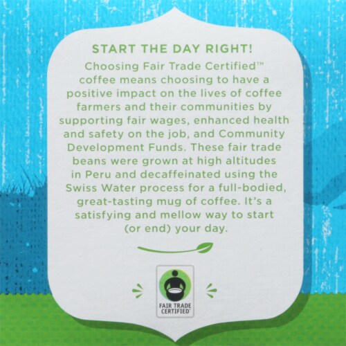 Simple Truth Organic® 100% Peruvian Decaf K-Cup Coffee Pods Perspective: right