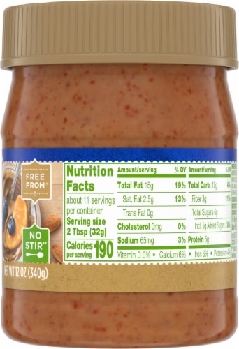 Simple Truth® No Stir Smooth Vanilla Almond Butter Perspective: right