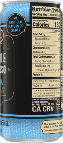 Private Selection™ Vanilla Double Espresso Coffee & Milk Beverage Perspective: right
