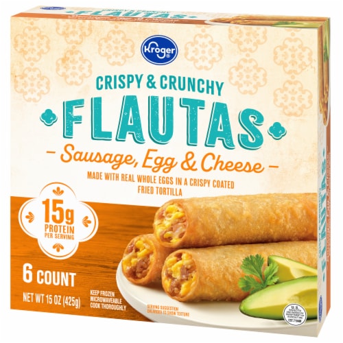 Kroger® Sausage Egg and Cheese Breakfast Flautas Perspective: right