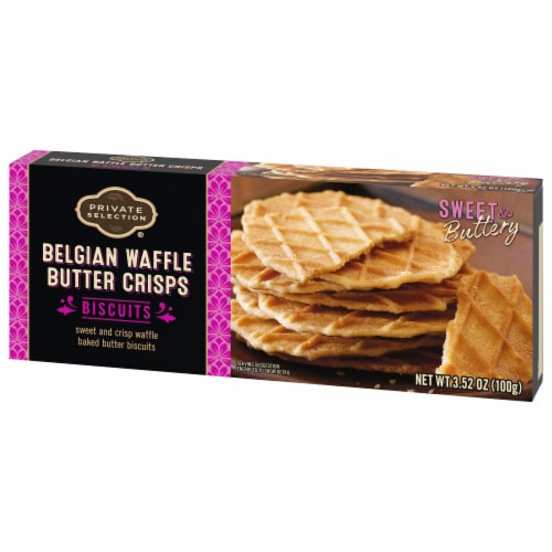 Private Selection® Sweet & Buttery Belgian Waffle Butter Crisps Biscuits Perspective: right