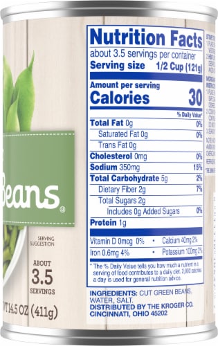 Kroger® Cut Green Beans Perspective: right