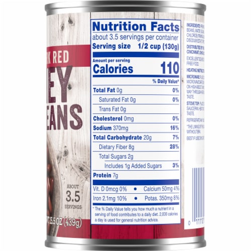 Kroger® Dark Red Kidney Beans Perspective: right