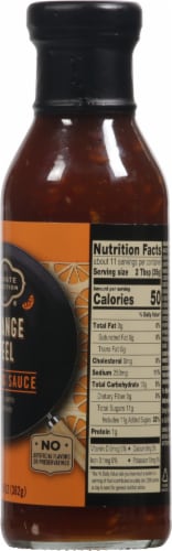Private Selection Orange Peel Sauce Perspective: right