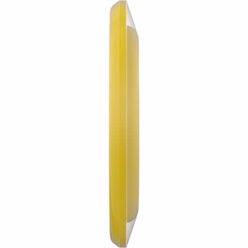 Kroger® 7 in Neon Yellow Plate Perspective: right