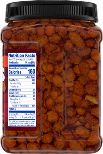 Kroger® Honey Roasted BBQ Peanuts Perspective: right