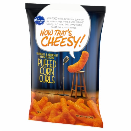 Kroger® Cheesy Puffed Corn Curls Chips Perspective: right