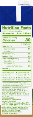 Simple Truth® Unsweetened Almondmilk Perspective: right