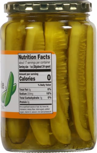 Smart Way™ Kosher Dill Pickle Spears Perspective: right