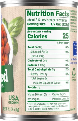 Kroger® Diced Tomatoes Perspective: right