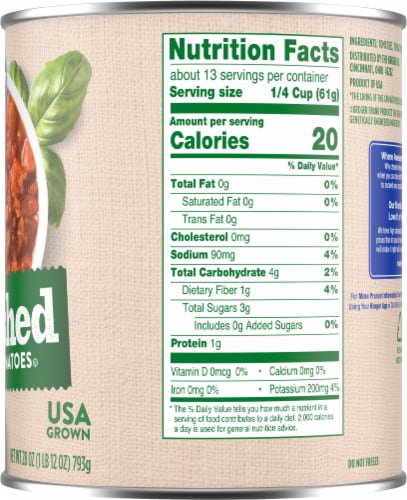 Kroger® Crushed Peeled Tomatoes Perspective: right
