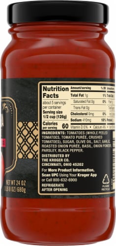 Private Selection® Marinara Traditional Pasta Sauce Perspective: right