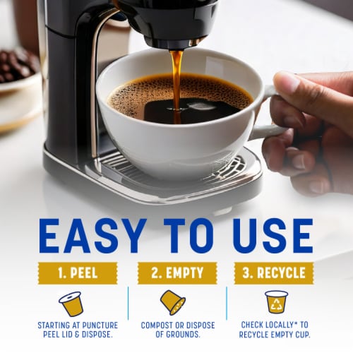 Kroger® Hazelnut Light Roast Coffee Pods Perspective: right