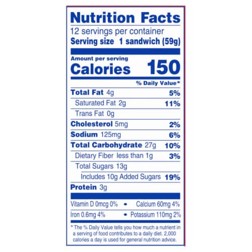 Kroger® Chocolate Chip Frozen Dairy Dessert Sandwiches Perspective: right