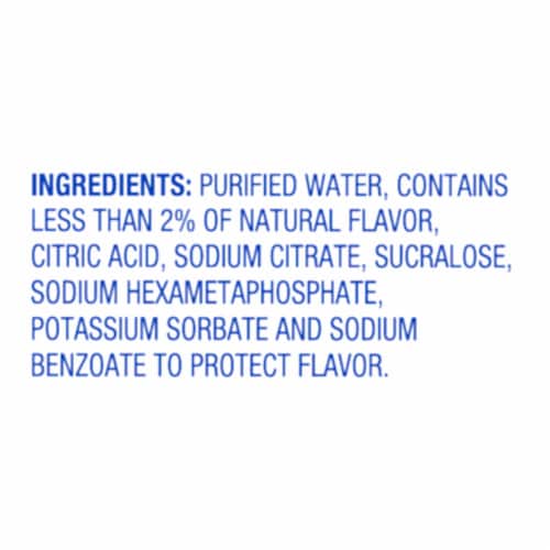 Kroger® Mixed Berry Flavored Mini Bottled Water Perspective: right