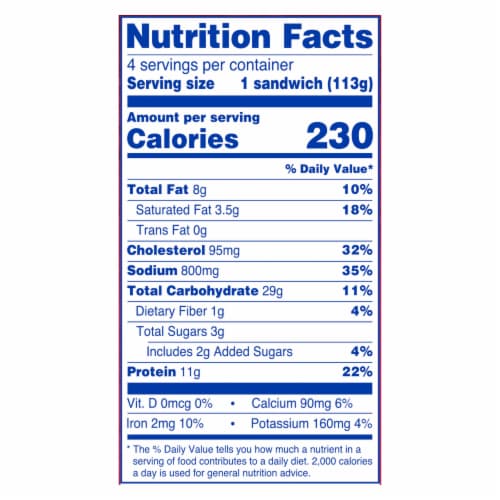 Kroger® Ham Egg and Cheese English Muffin Perspective: right