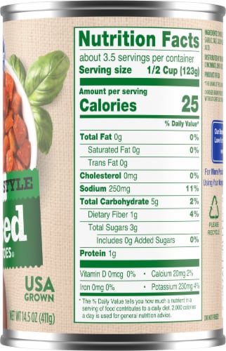 Kroger® Italian Style Diced Tomatoes Perspective: right