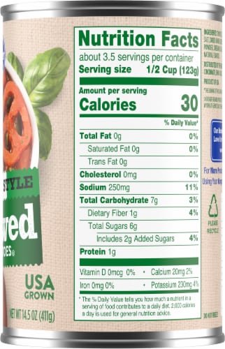 Kroger® Italian Style Stewed Tomatoes Perspective: right