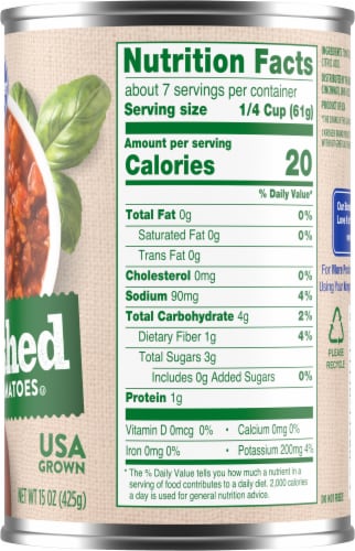 Kroger® Crushed Peeled Tomatoes Perspective: right