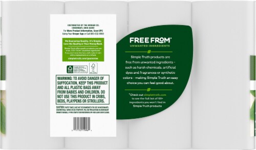 Simple Truth® 100% Recycled Big Paper Towels Perspective: right