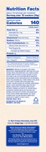 Kroger® Pizza Flavor Baked Snack Crackers Perspective: right