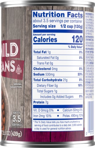 Kroger® Chili Mild Beans Perspective: right