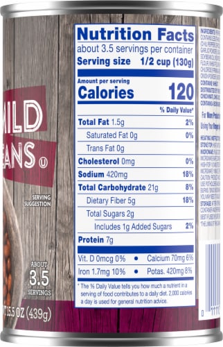 Kroger® Chili Mild Canned Beans Perspective: right
