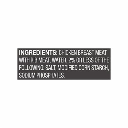 Kroger® Premium Shredded Chicken Breast Perspective: right