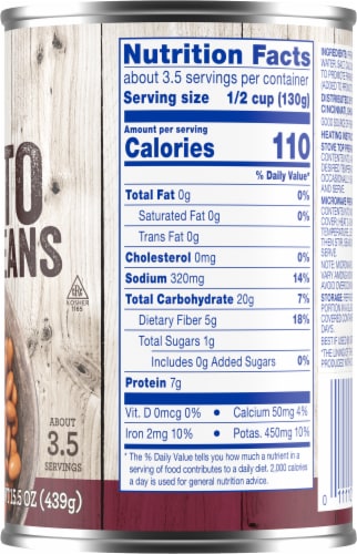 Kroger® Pinto Beans Perspective: right