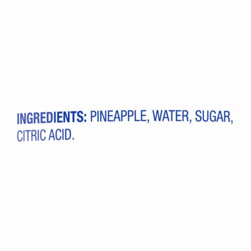 Kroger® Canned Crushed Pineapple in Heavy Syrup Perspective: right