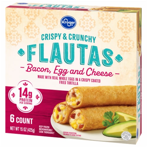 Kroger® Bacon Egg & Cheese Flautas Perspective: right