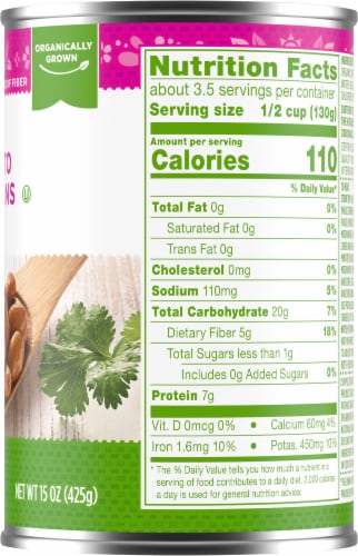 Simple Truth Organic® Pinto Beans Perspective: right