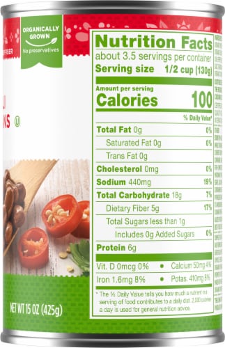 Simple Truth Organic® Chili Beans Perspective: right