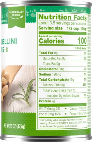Simple Truth Organic® Cannellini Beans Perspective: right