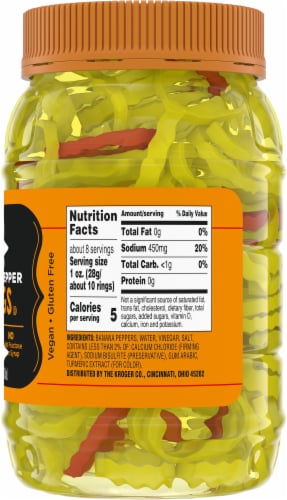 Kroger® Mild Banana Pepper Rings Perspective: right